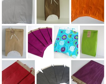 10 pockets 12 cm * 19 cm Kraft gift bags