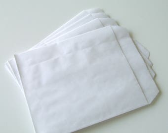 Sacchetti 12 cm * 13,5 cm Kraft Whitewashed Gift Bags