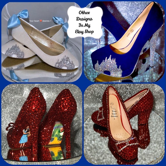 ruby slippers wedding shoes