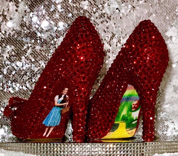 Wizard of Oz Child/'s Deluxe Dorothy Ruby Red Slippers