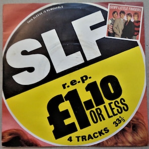 Stiff Little Fingers &quot;Listen&quot; British 4 Track vinyl 45 record.  1982.  Punk.