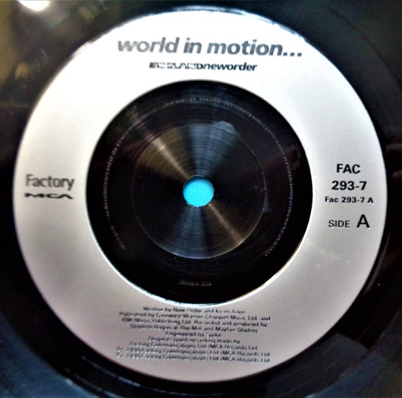 洋楽 ENGLANDneworder world in motion... Englandneworder – World In Motion – Vinyl (12