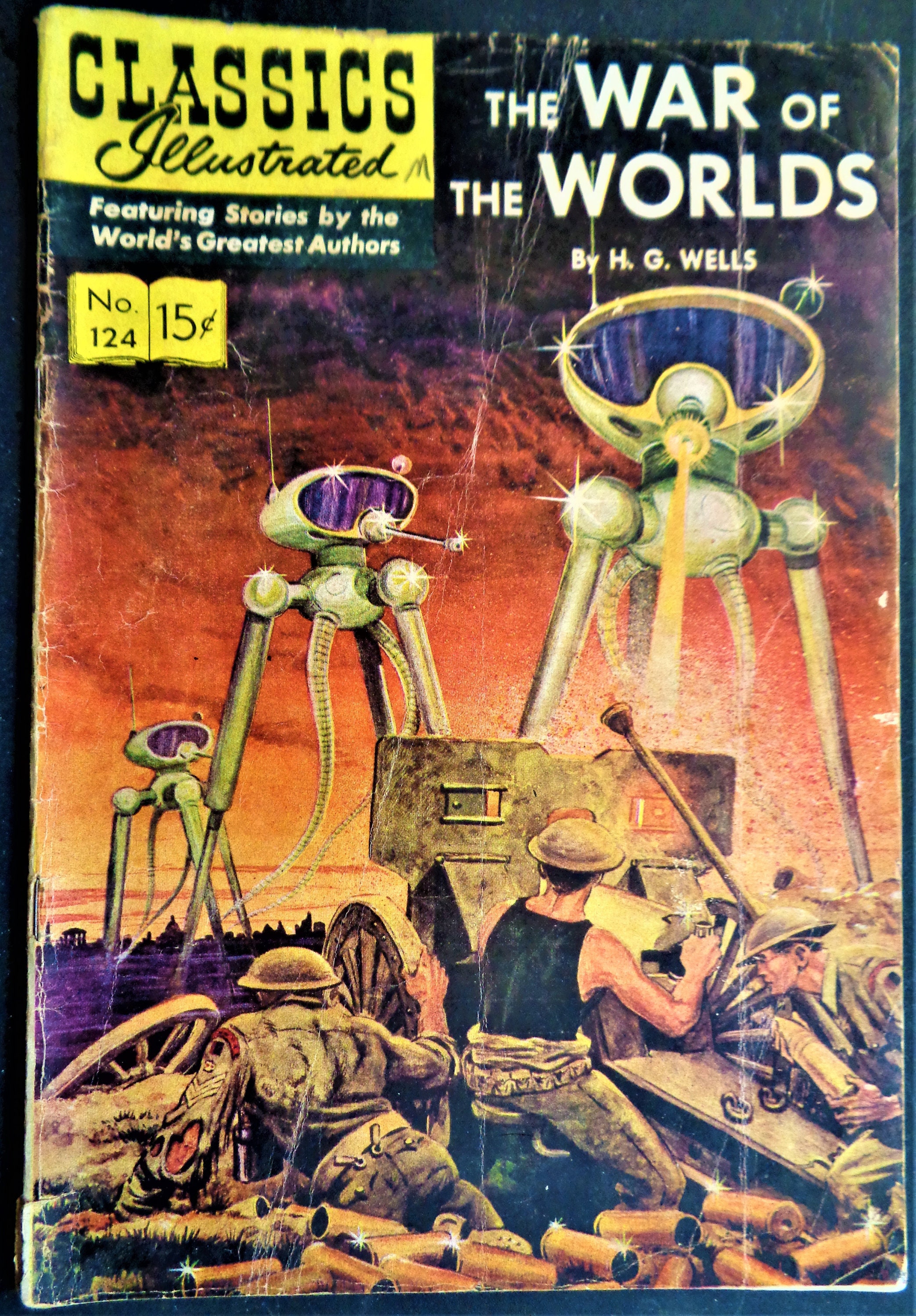 Classics Illustrated War Of The Worlds Comic. | Etsy