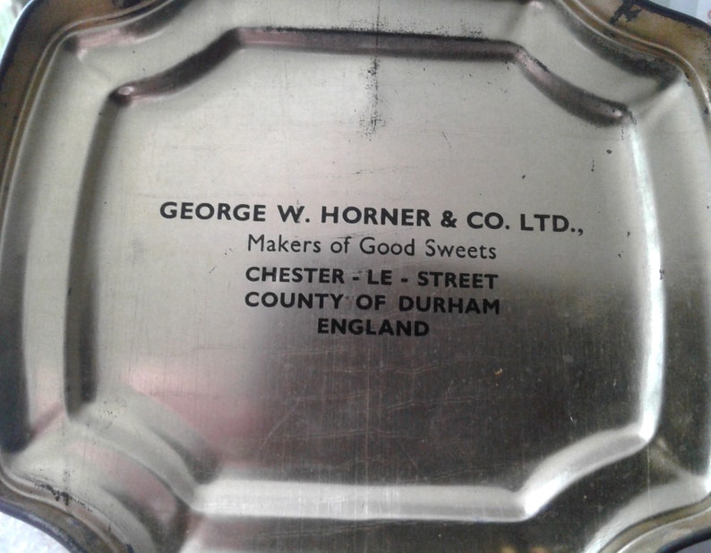 Canadian Niagra Falls Lidded/hinged Tin. Boy Blue Rum & Butter Toffee ...
