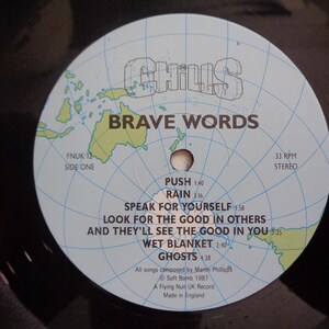 chills brave words discogs