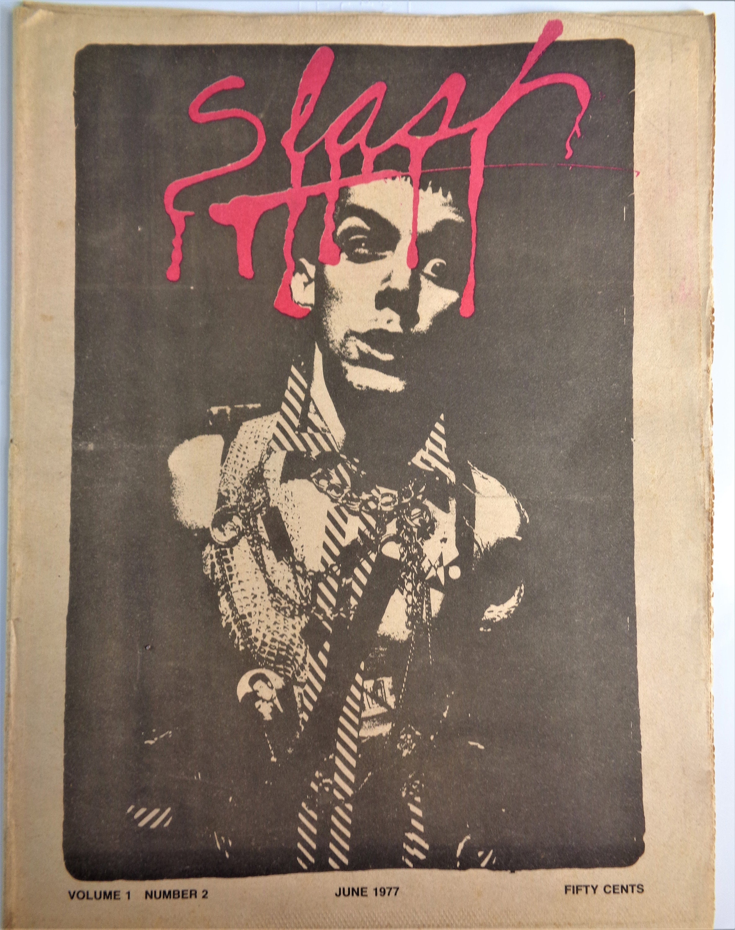 Slash Magazine Volume 1, Number 2. June 1977 - Etsy