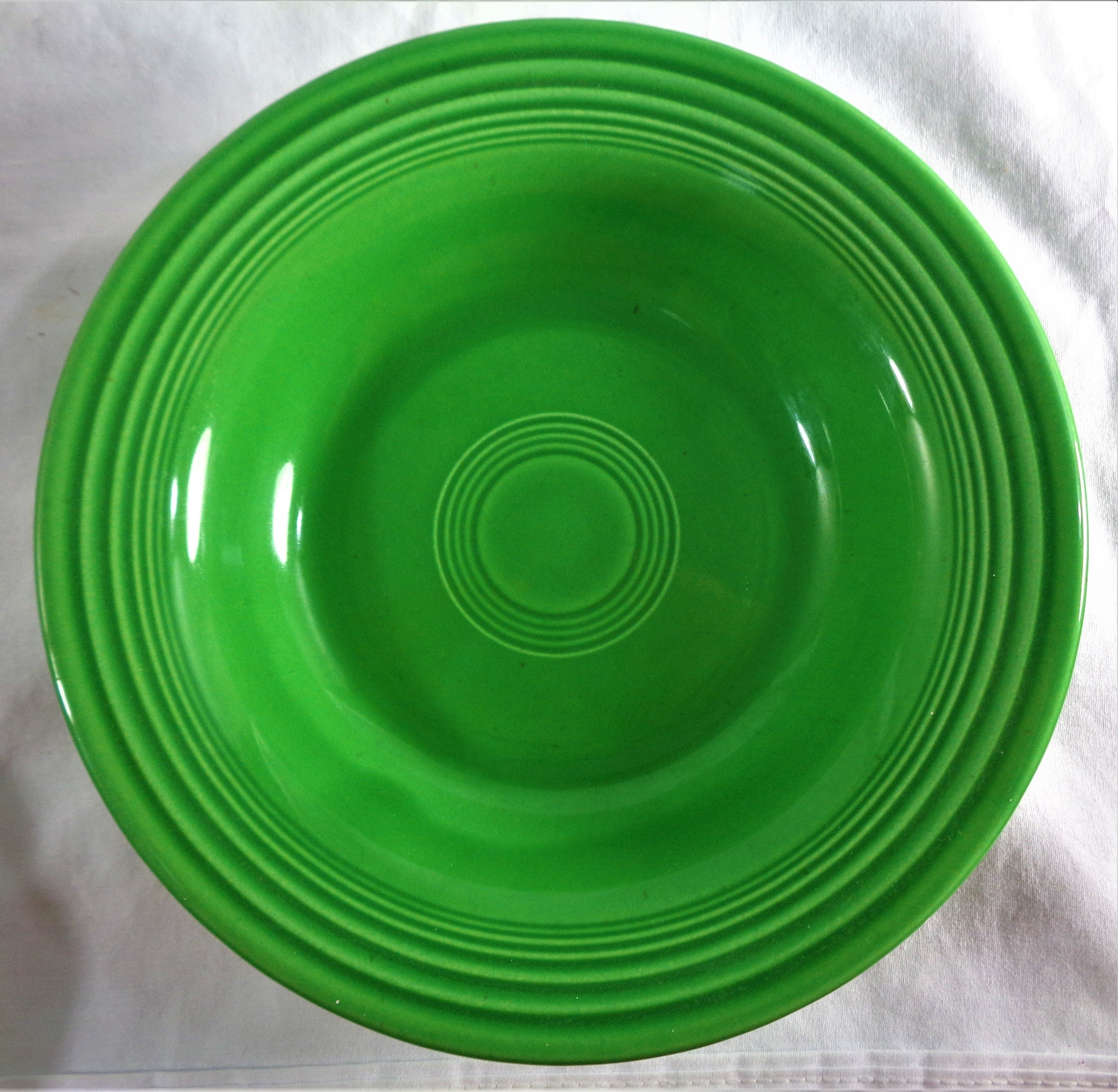 格安新品 VINTAGE Bowl 1959-1969 FIESTA Green - MEDIUM GREEN B C
