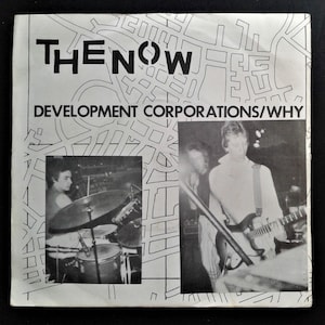 The Now &quot;Development Corporations&quot; UK vinyl 45 record.  1977.  DIY/Punk/Garage.