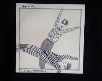 Soft Cell "Tainted Love" disco británico de vinilo 345" de 12".  1981. Danza/Electrónica/Club.