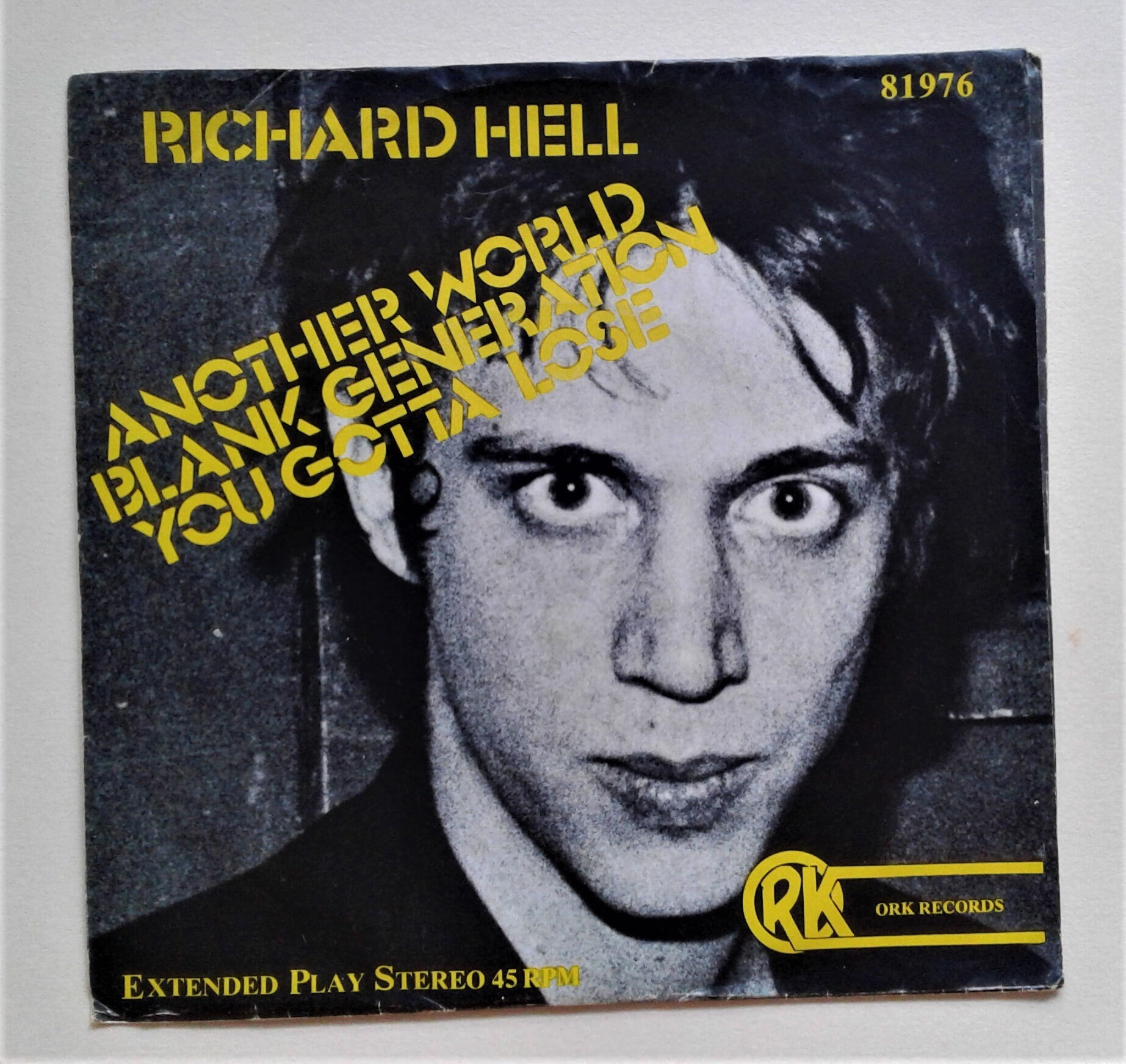 売り切れ必至！ Hell Richard another Lose Gotta you & Generation blank World 洋楽