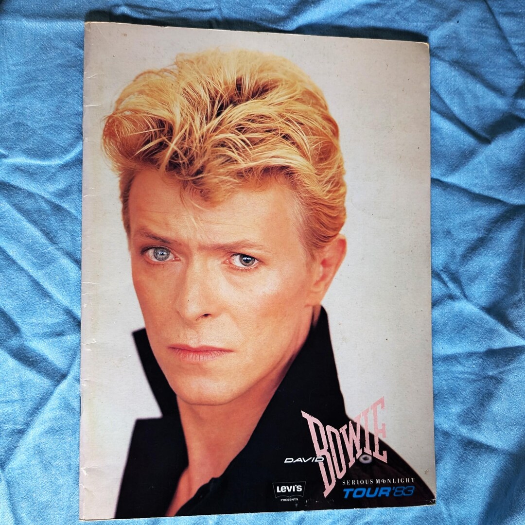 David Bowie "serious Moonlight" Tour Program 1983. British. - Etsy