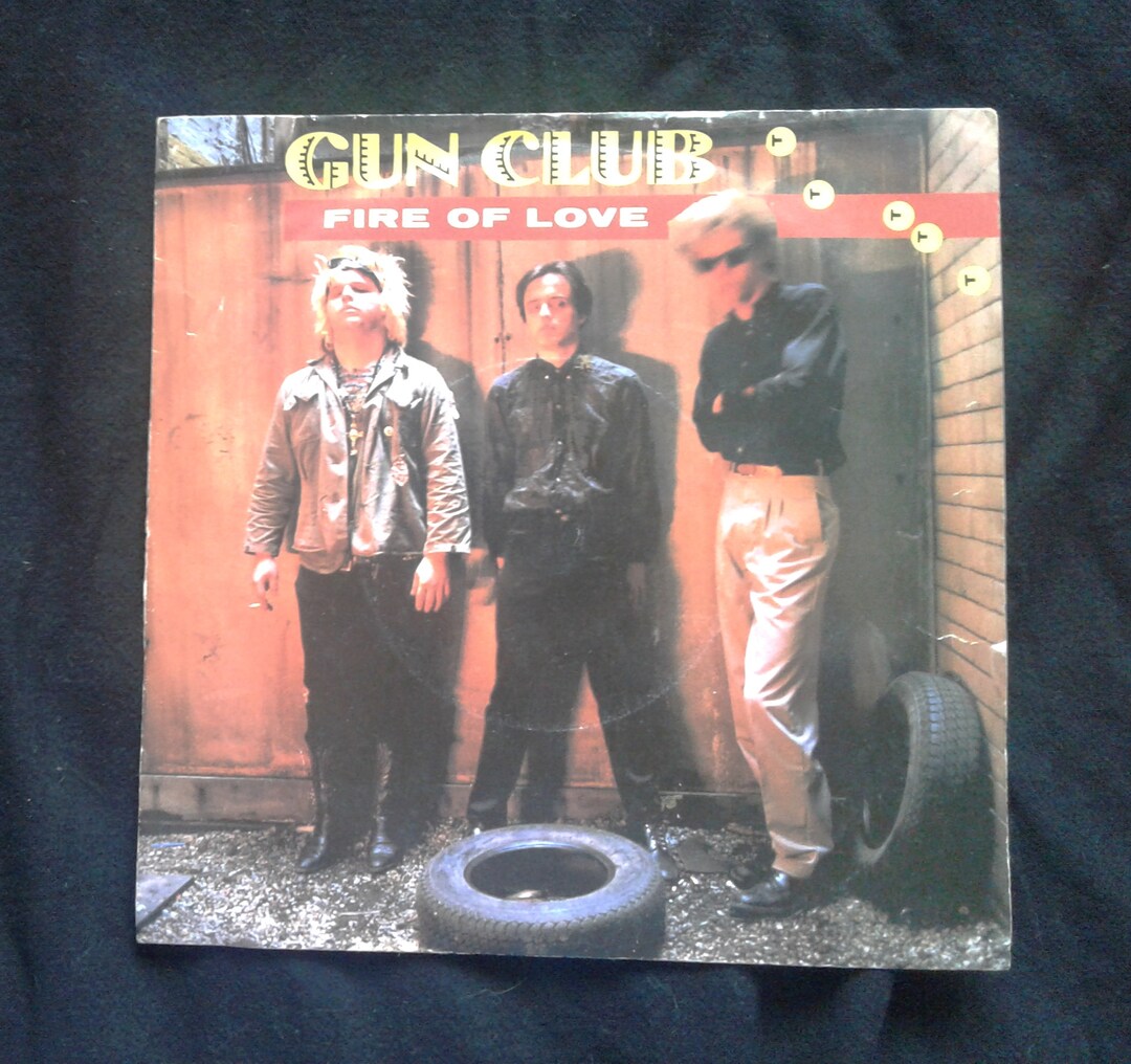 Gun Club fire of Love British Vinyl 45 Record. Etsy