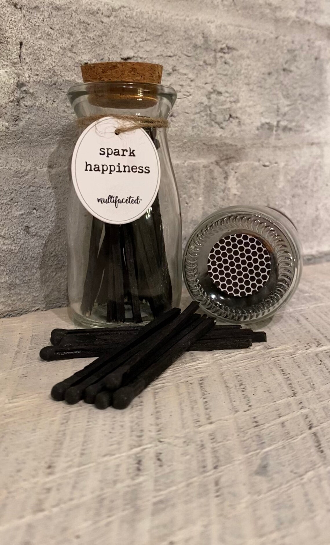 Long Stem Match & Candle Wick Care Kit Gift Set Great for Natural Wax