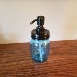 Mdesign Plastic Kitchen Sink Countertop Hand Soap Dispenser - Clear/bronze  : Target