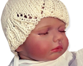 Newborn Baby Cap, Baby Shower Gift, coming home outfit, newborn hospital hat