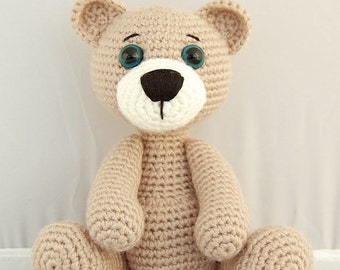 Crochet PATTERN - Bear Kris (crochet, amigurumi)