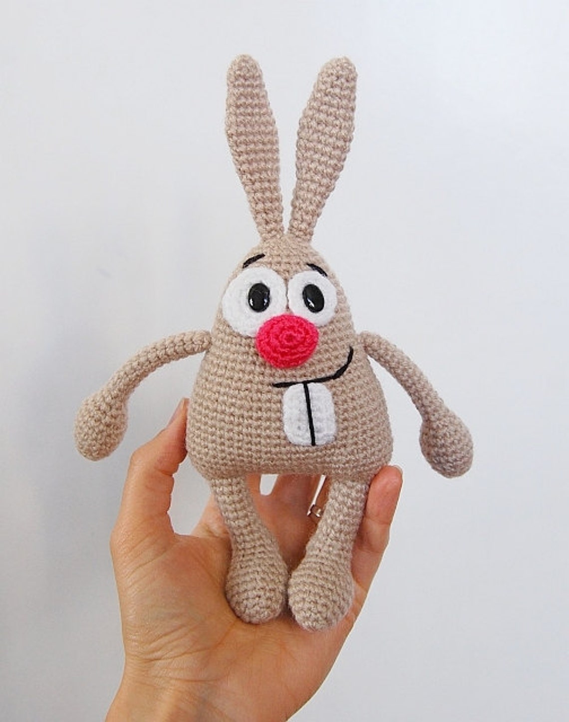 Crochet PATTERN Bunny Caprice crochet, Amigurumi Etsy