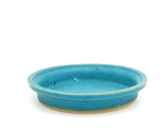 3.5" Handmade Ceramic Stoneware Pot Saucer - Orchid Pot - Succulent Container - Saucer for 3.5" flower pot