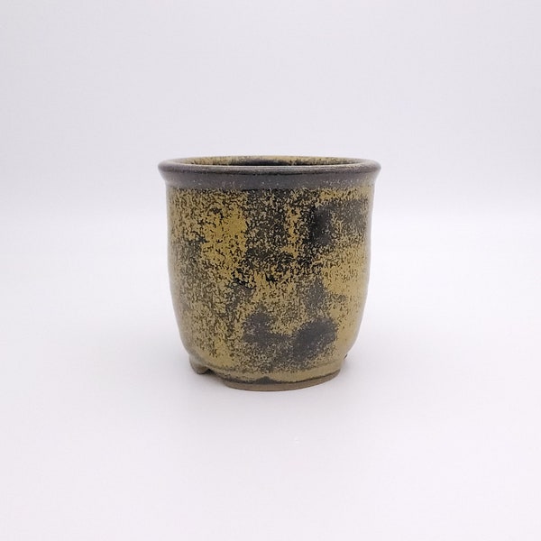 3.5" Handmade Ceramic Stoneware Flower Planter - Orchid Pot - Succulent Container - Cache Pot for plants in 3.5" roundpots.