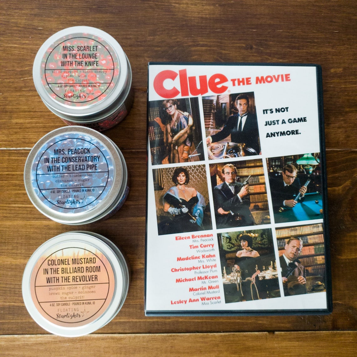 Clue CandleColonel MustardCustom PersonalizeClue Etsy
