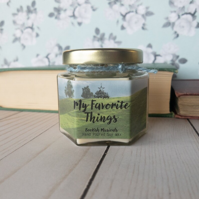 My Favorite Things Candle Sound Of Music Broadway Decor Etsy