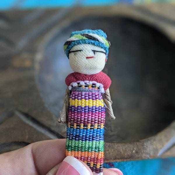 Guatemalan worry doll