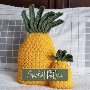 Pineapple Pillow Crochet Pattern: Two Sizes (PDF Download)