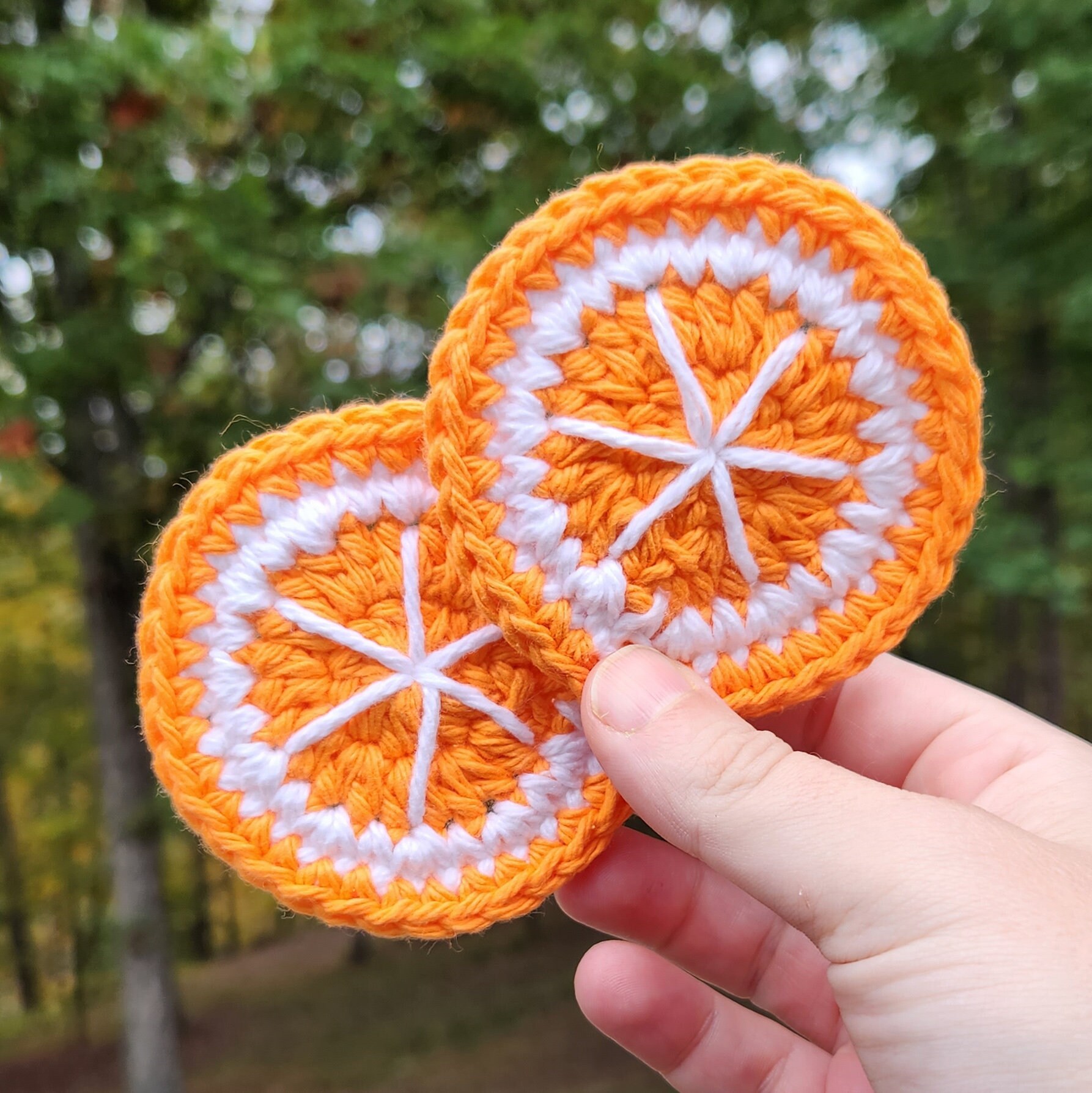 Orange Car Decor 