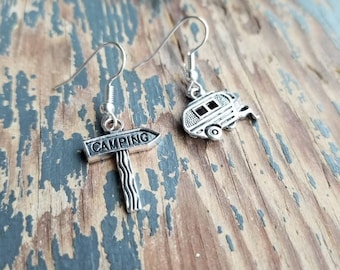 Let's go Camping earrings