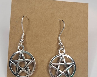 Pentagram Earrings