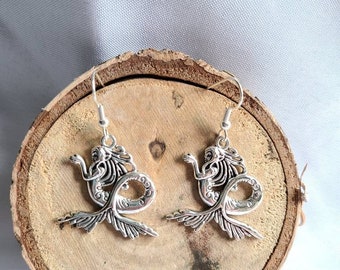 Mermaid earrings