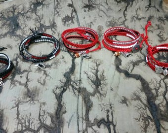 3x Badger Inspired Leather wrap