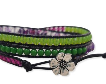 Purple Apple Blossom Wrap