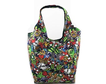 Video Game Tote Bag - Gift for Gamers