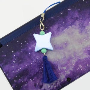 Shiny Charm Keychain: Monster Trainer Replica Cell Phone Charm