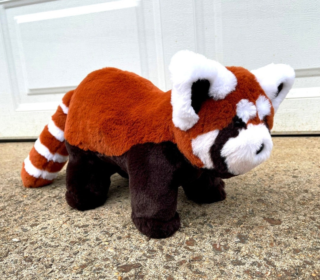 Red Panda Sewing Pattern Luna the Red Panda Cute Realistic Red Panda