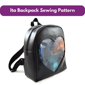 Backpack Ita Bag PDF Sewing Pattern - Instant Download