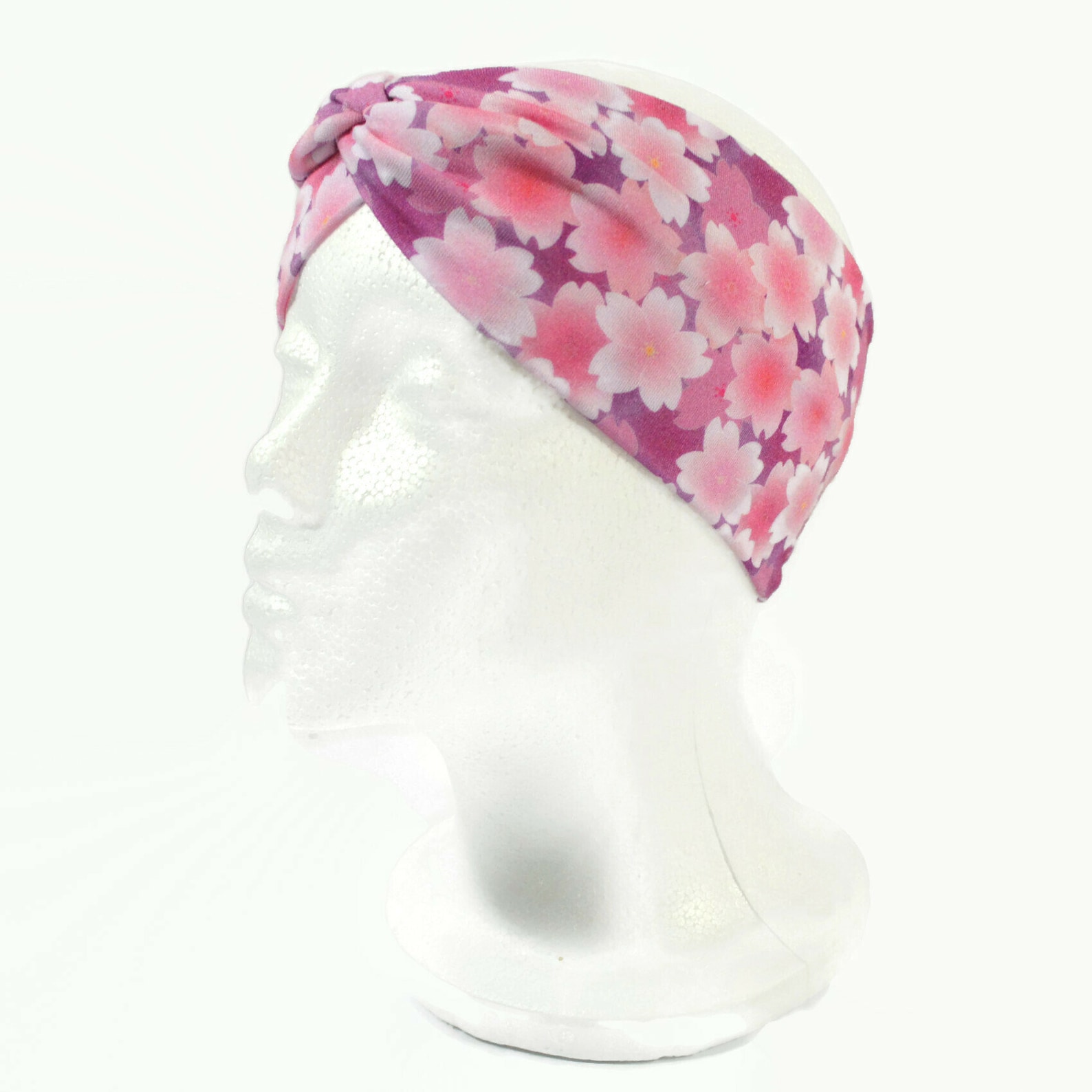 Cherry Blossom Headband Adult Size Pink Sakura Headband Faux - Etsy