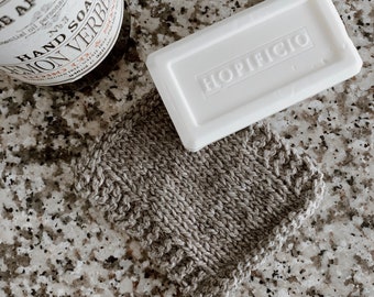 Soap Mat Knit Pattern // Easy Knit Pattern