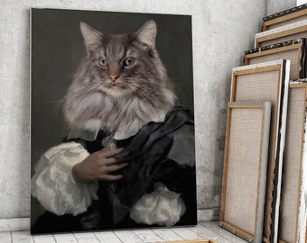 Animal Portrait In Costume Unique Chic And Refined By Staranimal