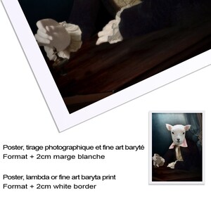 Spinning Top Portrait Lamb Posing Behind His Desk image 10