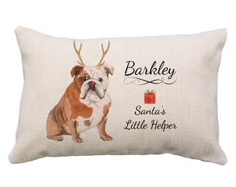 Bulldog Pillow Etsy