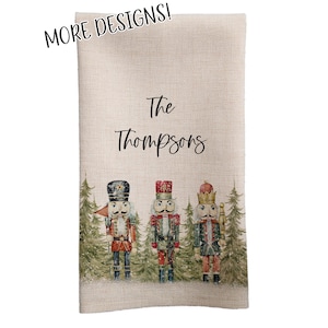 Nutcracker Towels, Multiple Designs! Customize, Ballerina, Handmade