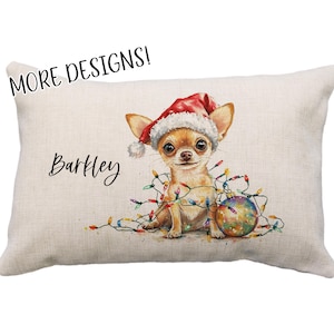 Chihuahua Pillows, Multiple Designs! Customize, Chihuahua Gifts, Handmade
