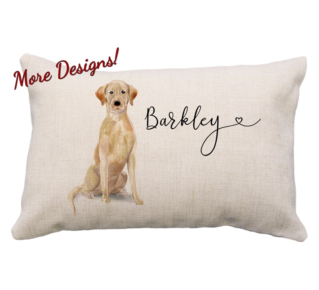 Labrador Pillows, 12x18 Pillow, Labrador Retriever, Yellow Lab