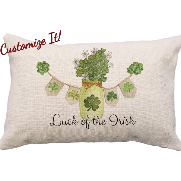 Irish Pillow Etsy