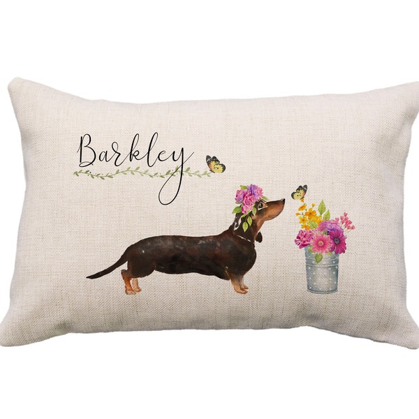 Dachshund Pillow Etsy