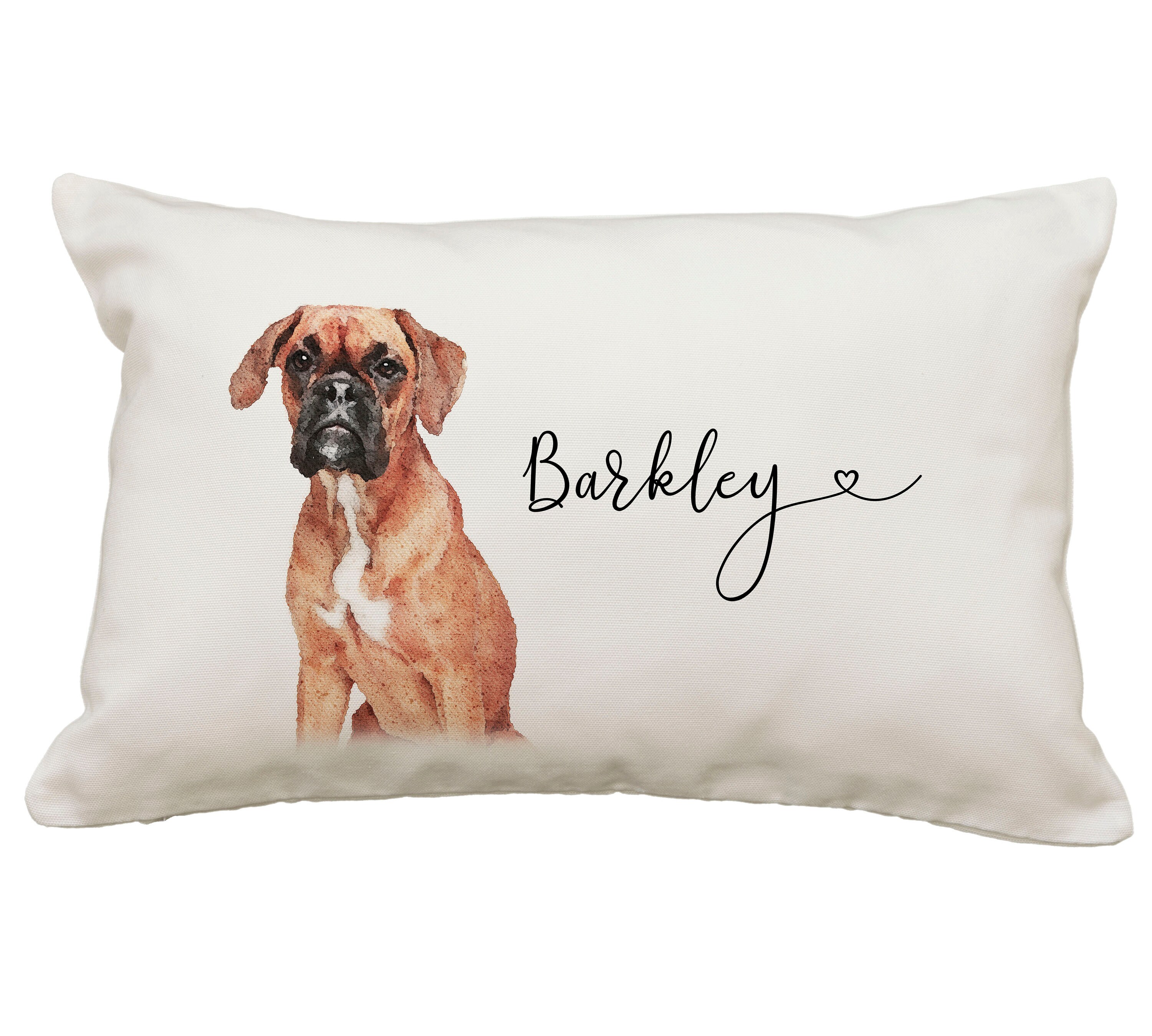 Personalized Name Boxer Pillows 12x18 Pillow Boxer Gifts Etsy