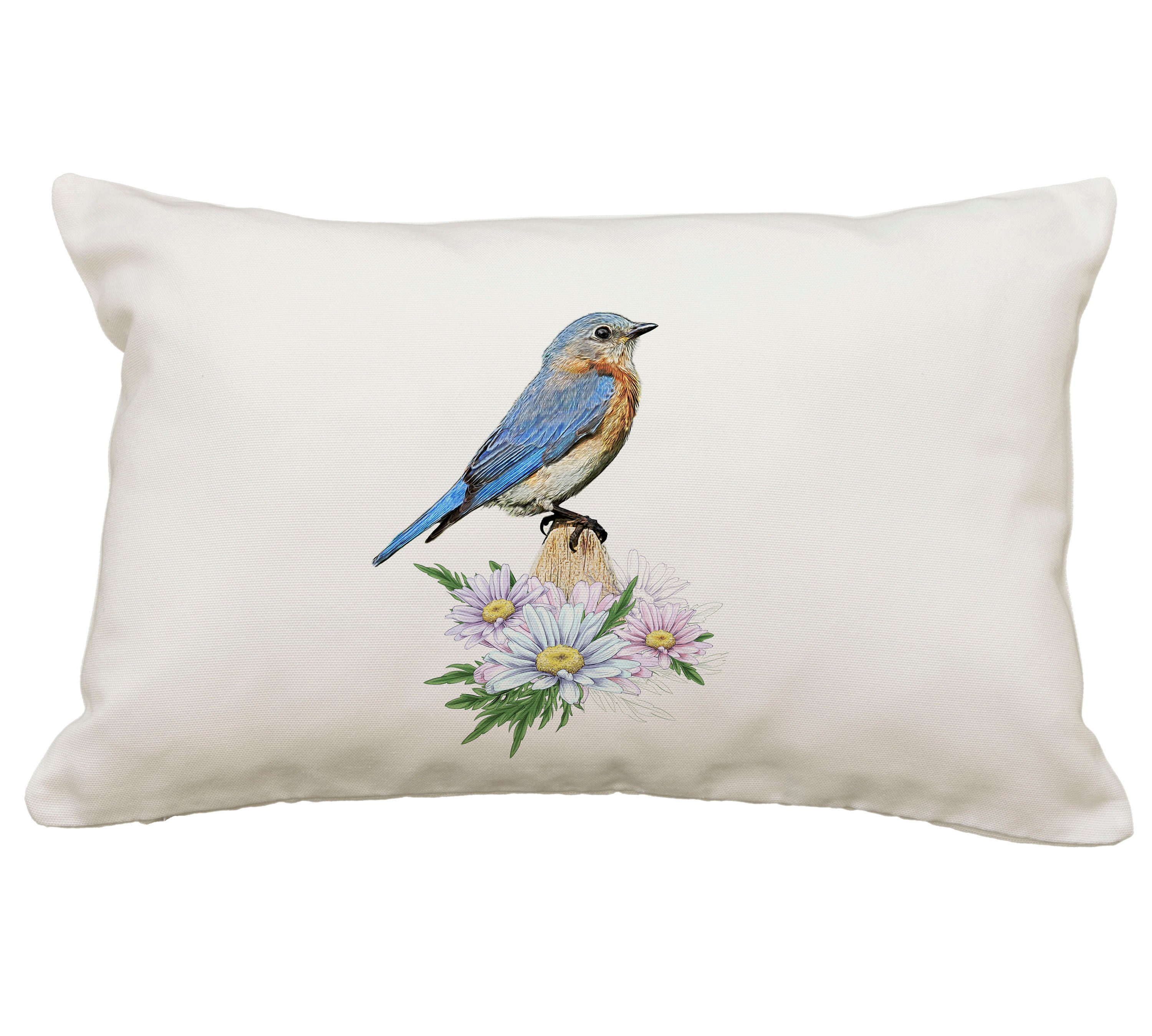 Bluebird Pillow or cover 12x18 Customize House Warming Etsy
