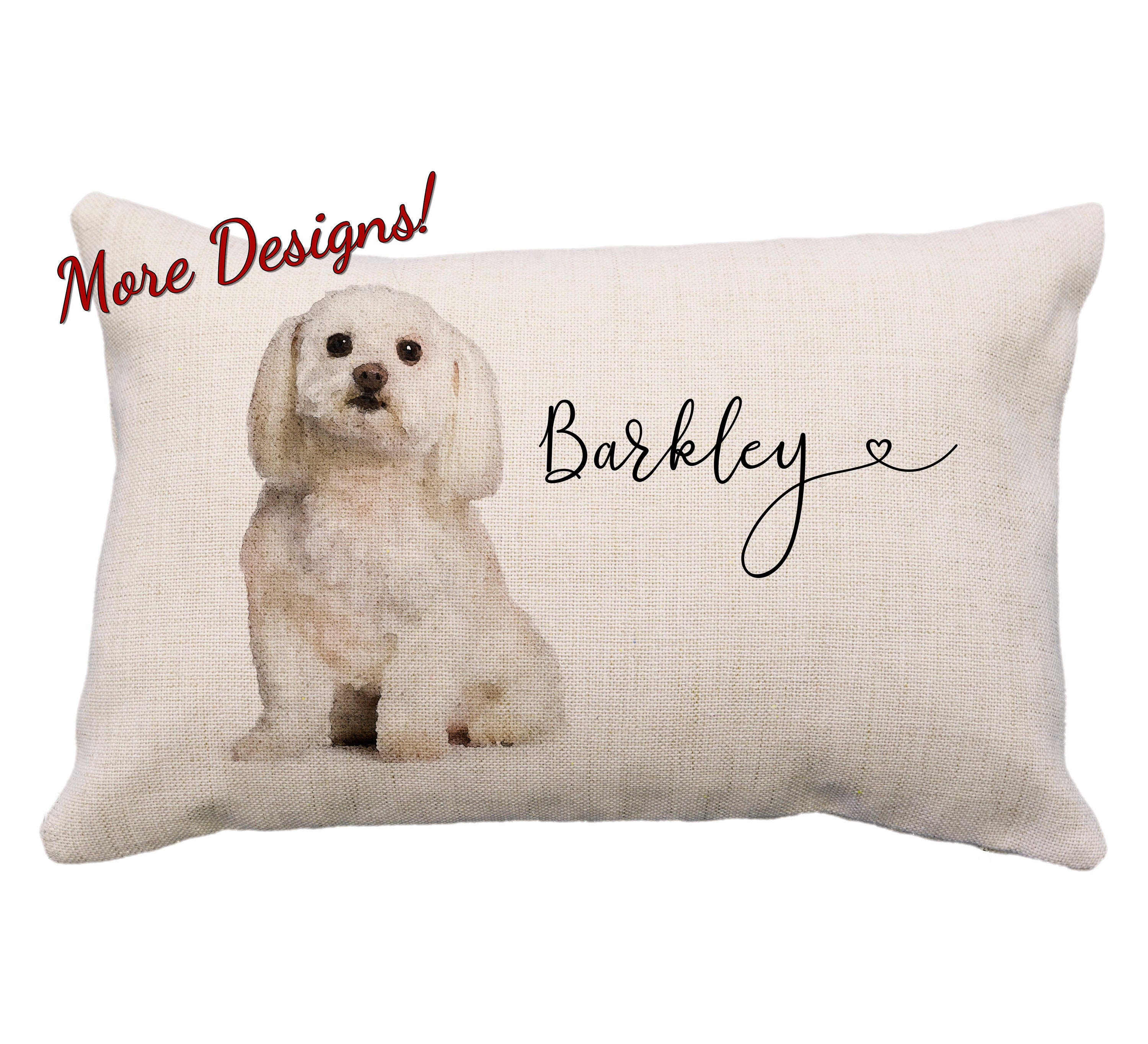 bichon cushion